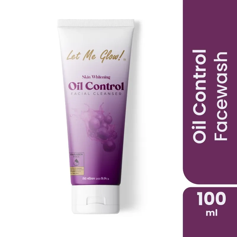Let me glow Oil Control Face Wash 100 ml