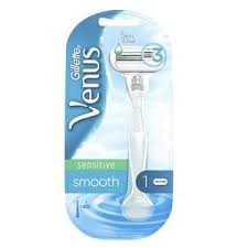Gillette Venus Sensitive Smooth Razor Handle with Blade Refill