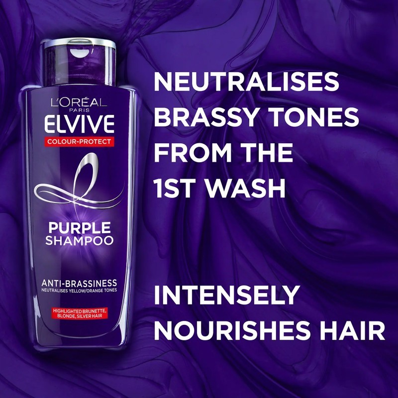 Why You Need L'Oréal Paris Elvive Colour Protect Purple Shampoo (200ml) in Your Haircare Routine