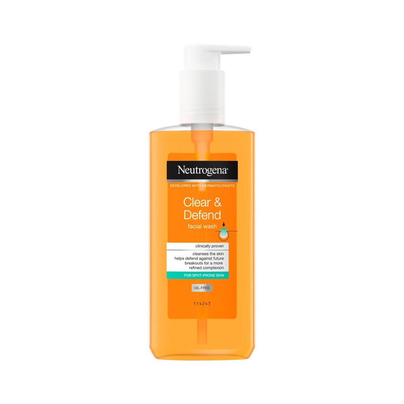 Neutrogena Clear & Defend Facial Wash - 200ml