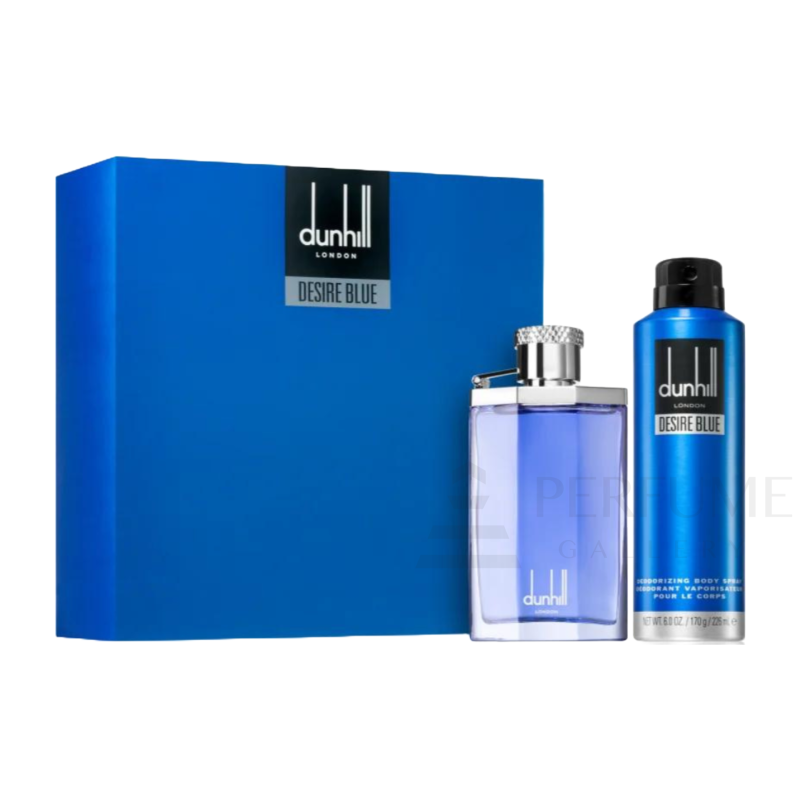 DUNHILL DESIRE BLUE MEN GIFT SET EDT 100ML+ BODY SPRAY 226ML