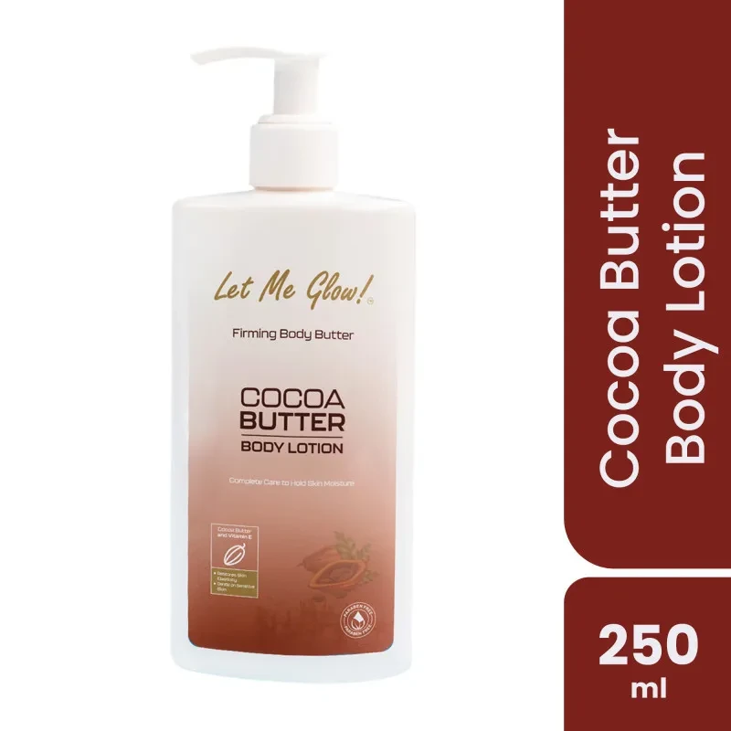 Let me glow Cocoa Butter Body Lotion 250ml