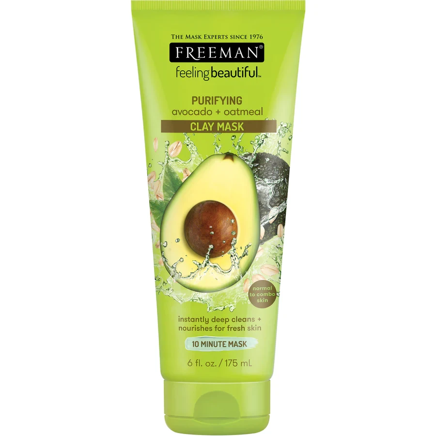 Freeman Purifying Avocado Plus Oatmeal Clay Mask 175ml