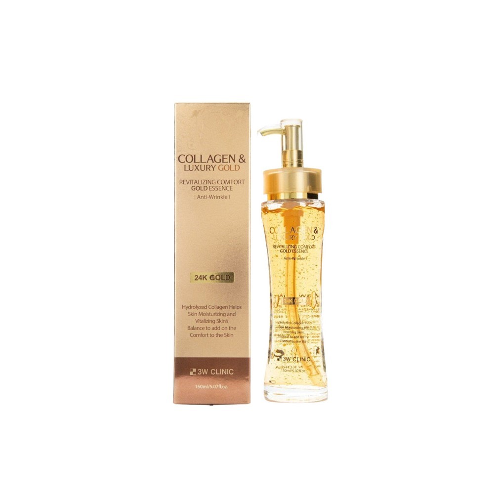 3W Clinic Collagen & Luxury Gold Revitalizing Comfort 150ml